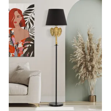 LAMPA STOJĄCA SŁOŃ 37X164 cm